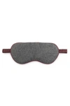 DEREK ROSE DEREK ROSE EYE MASK DUKE CASHMERE CHARCOAL