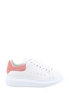 Alexander Mcqueen Perforated Oversized Sneakers In Pink