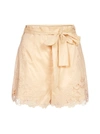 ZIMMERMANN BRIGHTON LACE COTTON SHORTS,9958ABRG -TAU