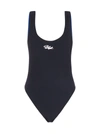OFF-WHITE LOGO-TAPE SWIMSUIT,OWFA008R21JER001 -1001