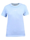 Stella Mccartney T-shirt Overprinted Color Shirt In Blue