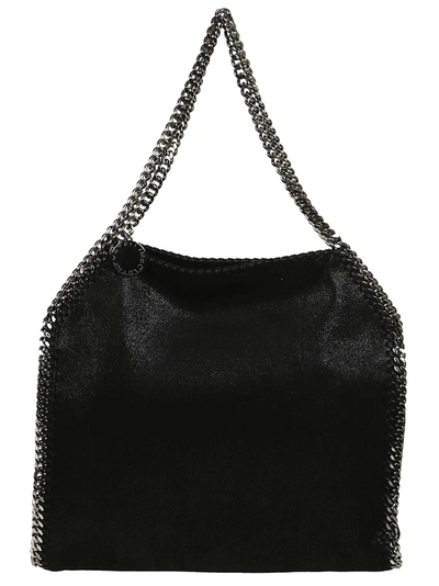 Stella Mccartney Falabella Mini Chain Tote Bag In Black