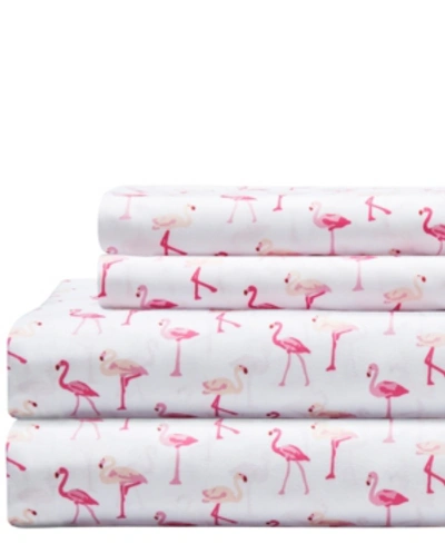 ELITE HOME WHIMSICAL PRINTED MICROFIBER 4-PC. SHEET SET, FULL