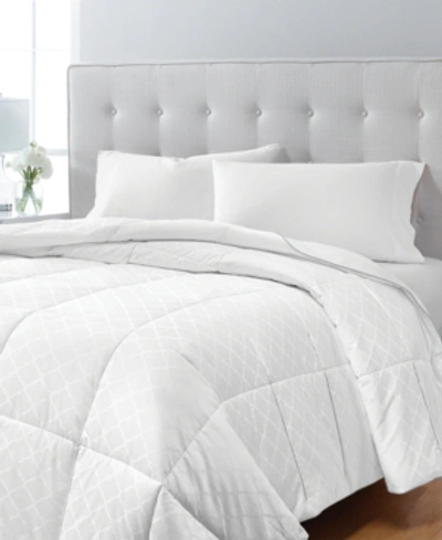 Charter Club Continuous Comfort350 Thread Count Down Alternative Comforter, Full/queen, Created For Macy's In White