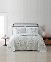 COTTAGE CLASSICS FIELD FLORAL 3 PIECE QUILT SET