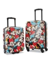 AMERICAN TOURISTER DISNEY MINNIE MOUSE 2-PC. ROLL ABOARD LUGGAGE SET