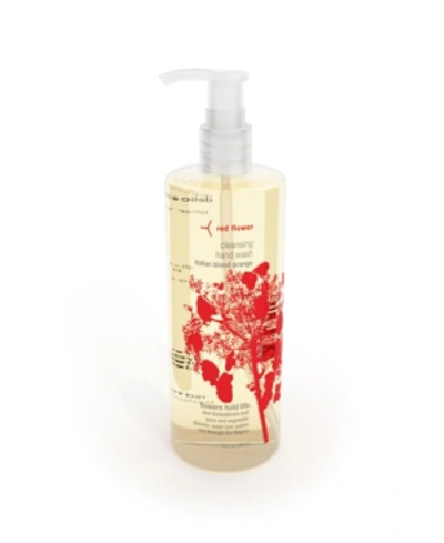 Red Flower Italian Blood Orange Cleansing Hand Wash, 10.2 oz In Clear