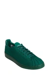 Adidas Originals Pharrell Williams Superstar Embroidered Primeknit Sneakers In Green