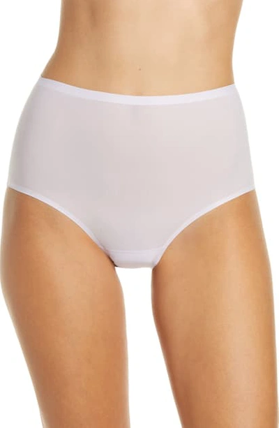 Chantelle Lingerie Soft Stretch High Waist Briefs In Mauve