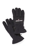 Polo Ralph Lauren Polo Sport Fleece Touch Gloves In Black