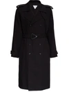 BOTTEGA VENETA DOUBLE-BREASTED TRENCH COAT WITH BELT,11661073