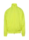 Balenciaga Fluorescent Track Jacket In Fluo Yellow