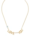 WOUTERS & HENDRIX LOVE YOU NECKLACE