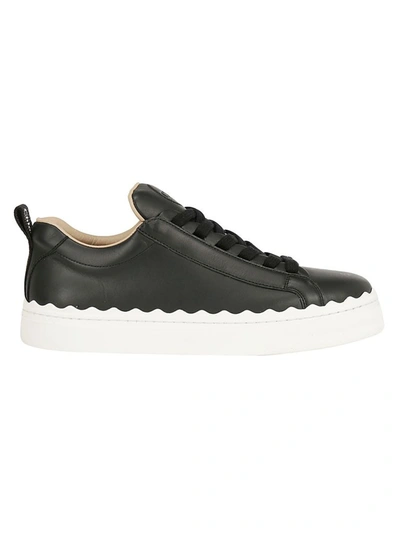 Chloé Women's Black Leather Trainers