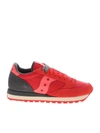 SAUCONY SAUCONY WOMEN'S RED POLYESTER SNEAKERS,1044590 6.5