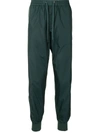 MONCLER TAPERED LEG TRACK PANTS