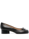 MAISON MARGIELA TABI 30MM LEATHER BALLERINA PUMPS