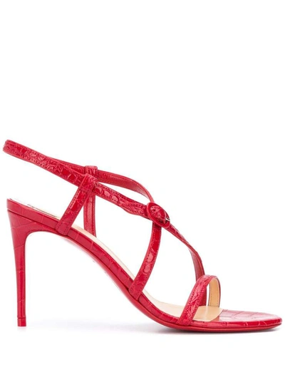 Christian Louboutin Sandals In Red