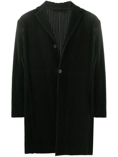 Issey Miyake Basic Jacket In Black