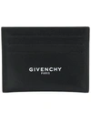 GIVENCHY LOGO LEATHER CREDIT CARD CASE