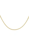 ADINAS JEWELS BOX CHAIN NECKLACE,N15012GLD-16IN-433