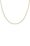 ADINAS JEWELS BABY CUBAN LINK CHAIN NECKLACE,A202GLD