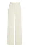 MARINA MOSCONE WOMEN'S CREPE RELAXED STRAIGHT-LEG TROUSERS