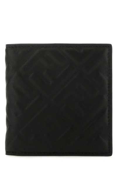 Fendi Ff Embossed Bi In Black