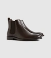 REISS LEATHER CHELSEA BOOTS,REISS81607215043