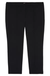 ADAM LIPPES STRETCH CREPE PANTS,AL501DY