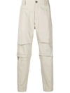 DSQUARED2 CROPPED DROP-CROTCH TROUSERS