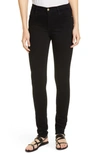 FRAME FOREVER KARLIE RAW HEM SKINNY JEANS,LSJF403