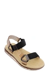 Melissa Women's Papete + Rider Strappy Sandals In Beige/ Black