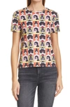 ALICE AND OLIVIA RYLYN GRAPHIC TEE,CC011P04007