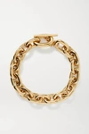 Rabanne Xl Link Short Chain Necklace In Gold