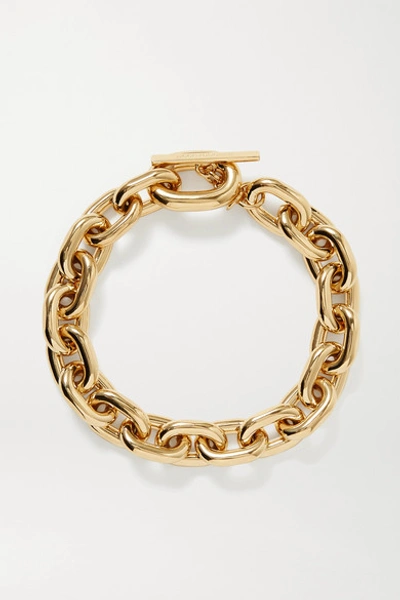 PACO RABANNE XL LINK GOLD-TONE NECKLACE