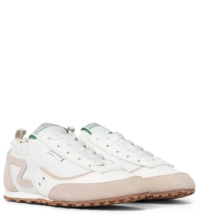 Zimmermann Leather And Suede Sneakers In White
