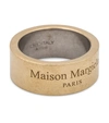 MAISON MARGIELA LOGO STERLING SILVER RING,P00534083