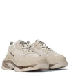 Balenciaga Triple S Sneakers In Beige
