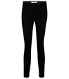 The Row Woolworth High-rise Scuba Leggings In Black