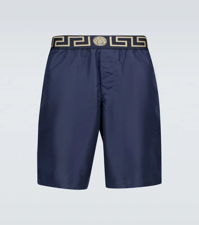 VERSACE GRECA BORDER SWIM SHORTS,P00521283