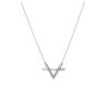 AURATE ICON NECKLACE WITH DIAMONDS