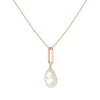 AURATE ORGANIC PEARL DROP PENDANT