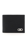 FERRAGAMO BI-FOLD GANCINI WALLET,11663144