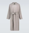 MAISON MARGIELA COTTON GABARDINE TRENCH COAT,P00529142