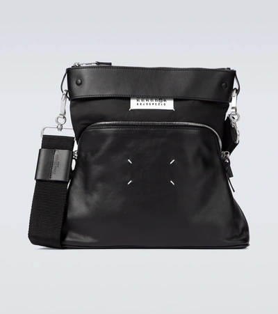 Maison Margiela Zero Impact Leather Crossbody Bag In 