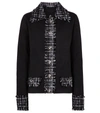 DOLCE & GABBANA TWEED WOOL-BLEND JACKET,P00479407