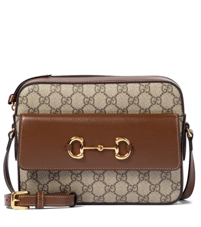 Gucci Brown Horsebit 1955 Small Cross Body Bag