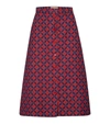 GUCCI TWEED COTTON-BLEND MIDI SKIRT,P00534668