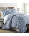 Southshore Fine Linens Perfect Paisley Duvet Cover Set, King/california King In Blue